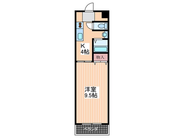 せせら弐番館の物件間取画像